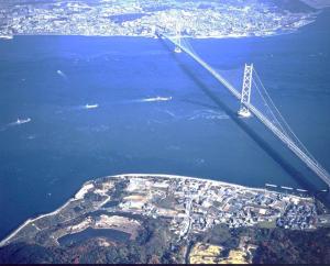 明石海峡大橋の写真