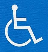 障害者が利用できる建物、施設であることを明確に表すための世界共通のシンボルマークです