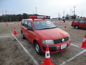 北淡地区指揮車