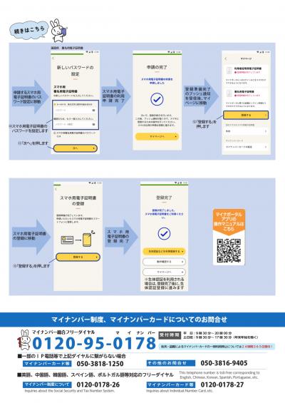 スマホ用電子証明書搭載サービス　機種変更後もご利用いただくために（令和5年8月改訂）裏面