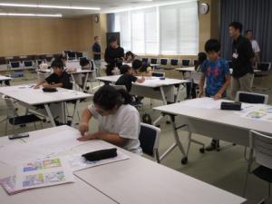 ポスター教室の様子②