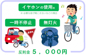 違反5000円