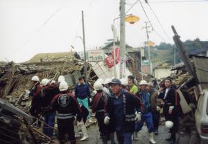 阪神淡路大震災での活動状況